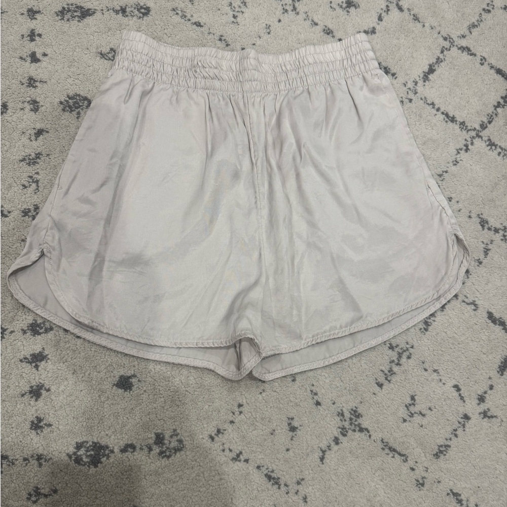 H&M ‘satin’ Shorts Dolphin Hem